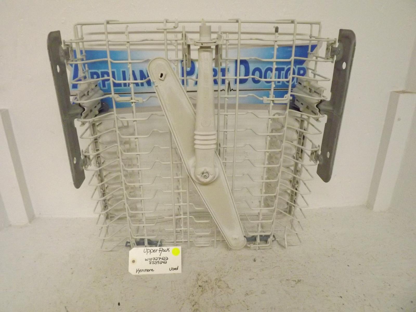 Kenmore Dishwasher W10727422 8539242 Upper Rack Used Kenmore Dishwasher W10727422 8539242 Upper Rack Used